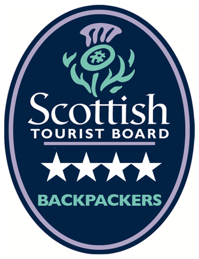 4 star VisitScotland Backpackers Rating