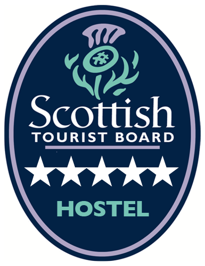 5 star VisitScotland Hostel Rating