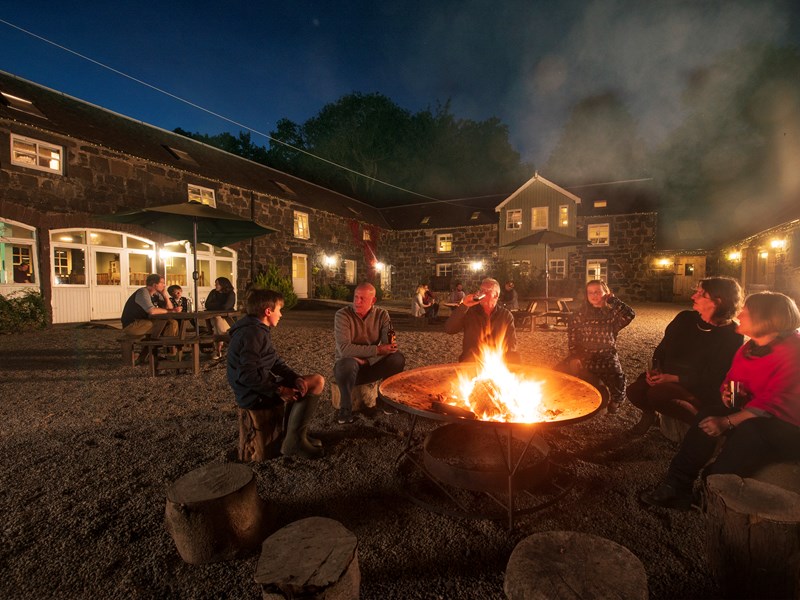 Comrie Croft 2020 Courtyard 4 Simon Jauncey