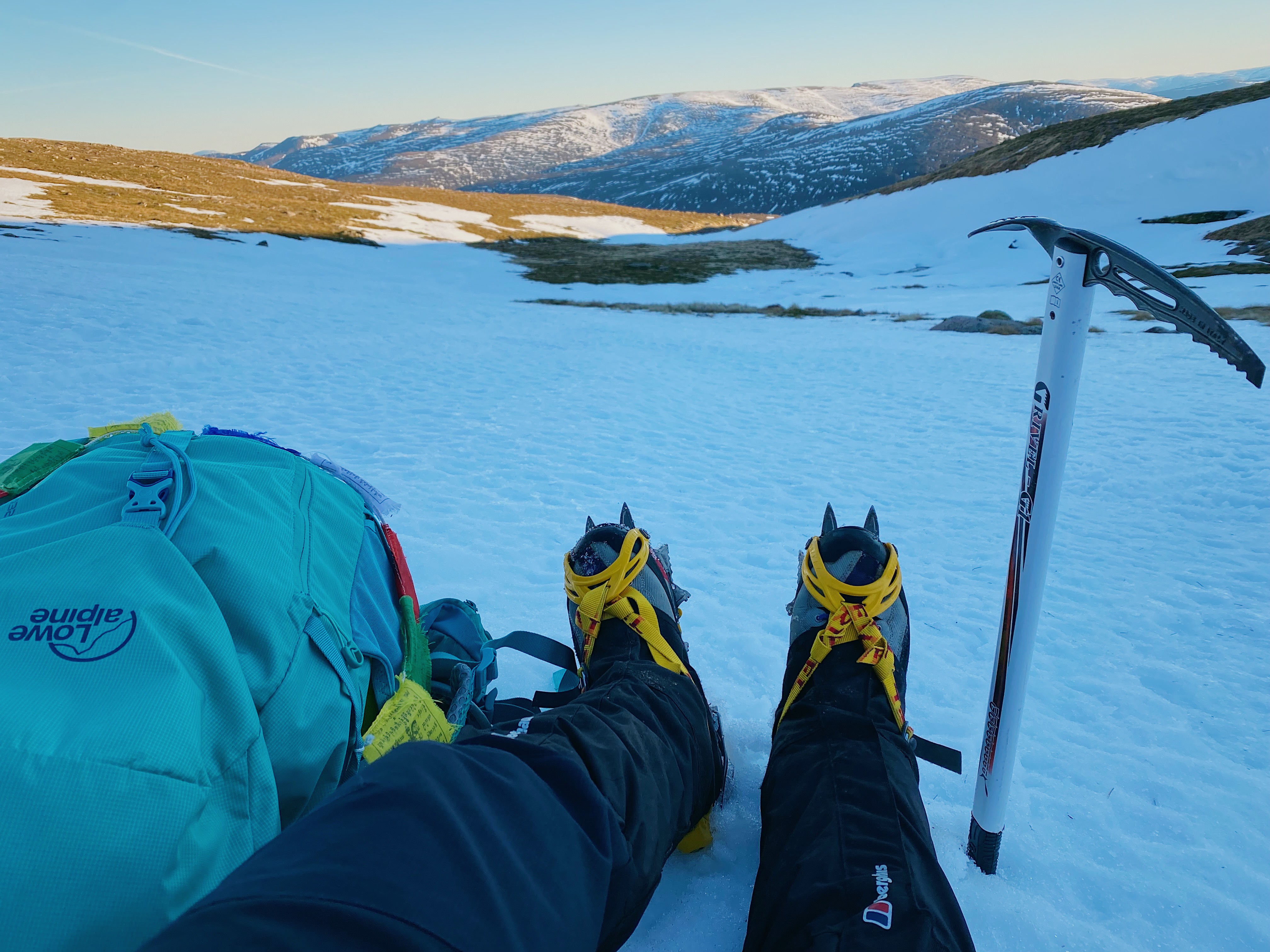 Bee Leask Bumblebambi Scot Moutain Winter Skills Course