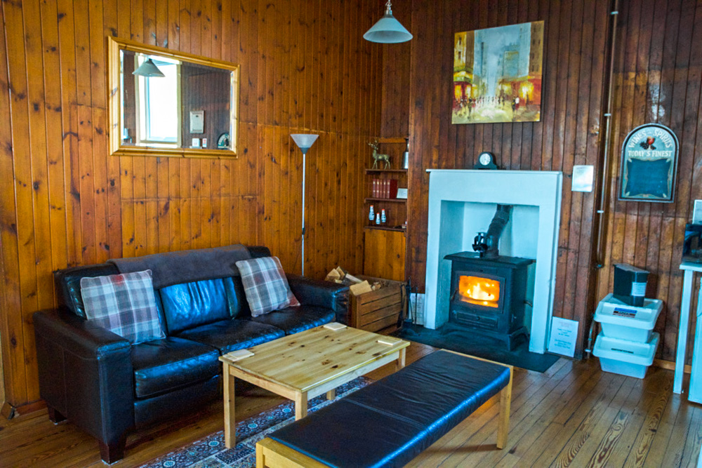 Lounge At Helmsdale Hostel